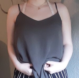 Olive Green Tank Top